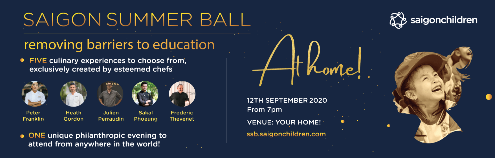 Đặt chỗ ngay cho đêm gala Saigon Summer Ball 2020 - Saigon Children's  Charity CIO