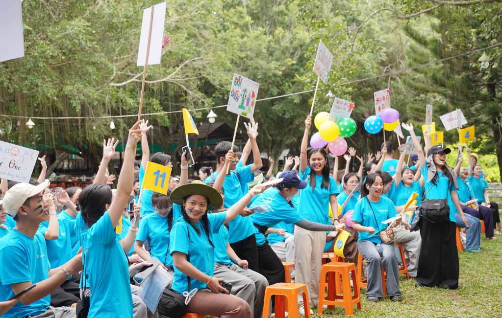 “Và em đã nhặt thêm được một mảnh ghép của bức tranh tuổi trẻ tươi đẹp.”